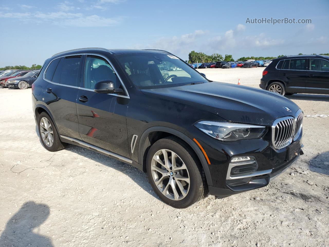 2020 Bmw X5 Xdrive40i Black vin: 5UXCR6C03LLL75688