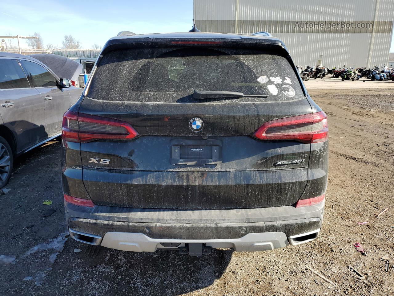 2020 Bmw X5 Xdrive40i Black vin: 5UXCR6C04L9B30477