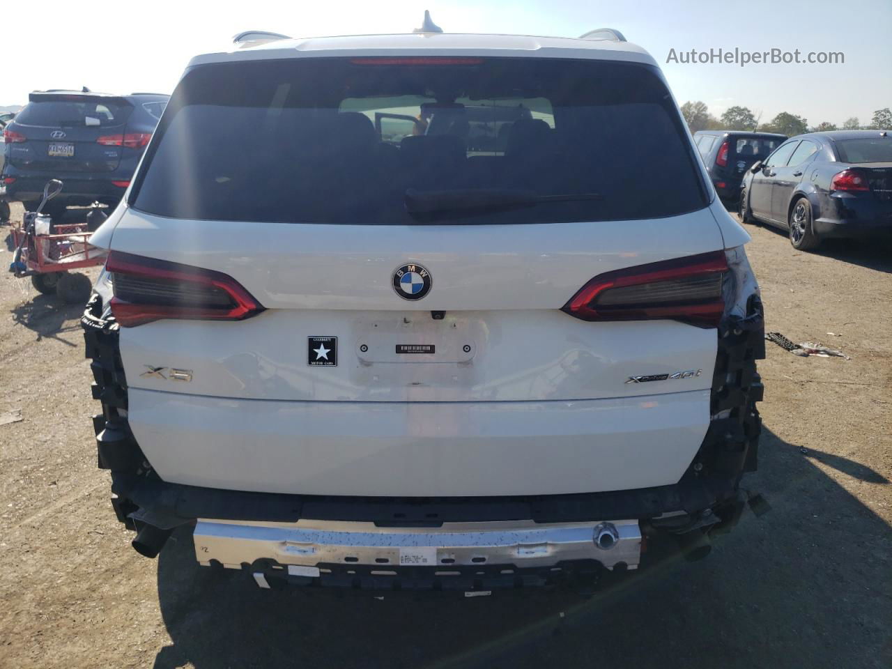 2020 Bmw X5 Xdrive40i White vin: 5UXCR6C04L9B48283