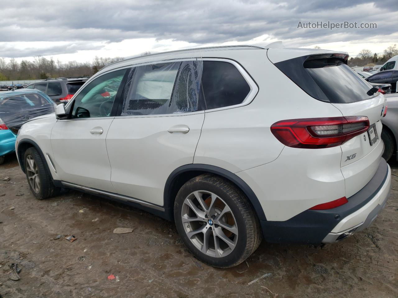 2020 Bmw X5 Xdrive40i White vin: 5UXCR6C04L9B56268