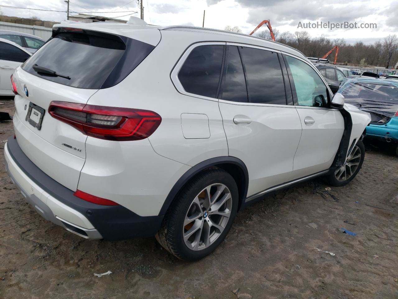 2020 Bmw X5 Xdrive40i Белый vin: 5UXCR6C04L9B56268