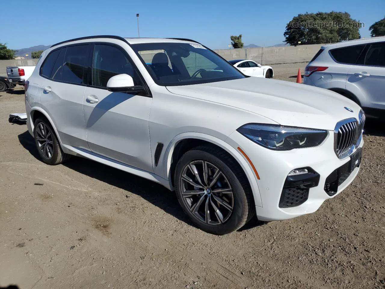 2020 Bmw X5 Xdrive40i White vin: 5UXCR6C04L9C68875