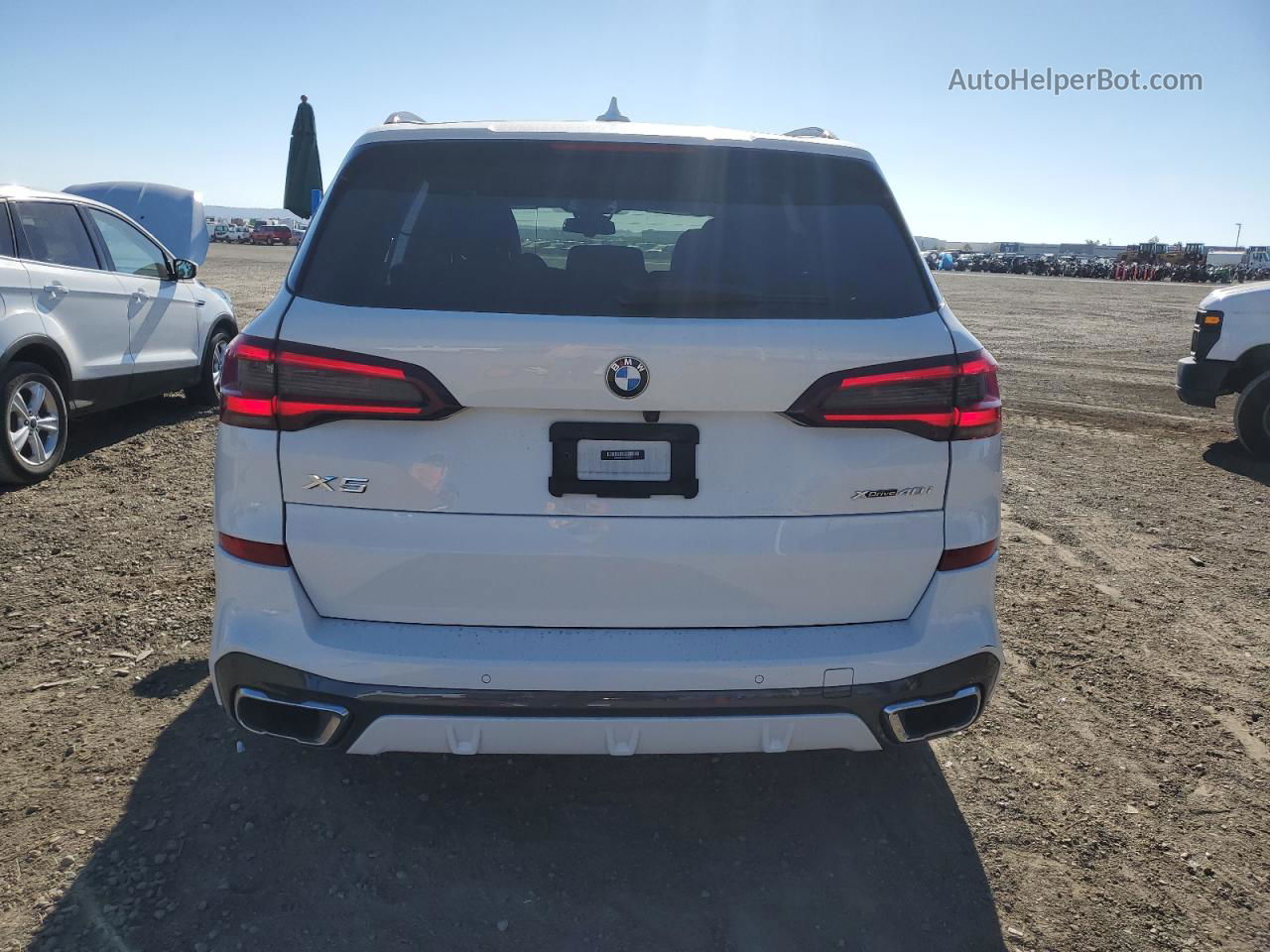 2020 Bmw X5 Xdrive40i White vin: 5UXCR6C04L9C68875