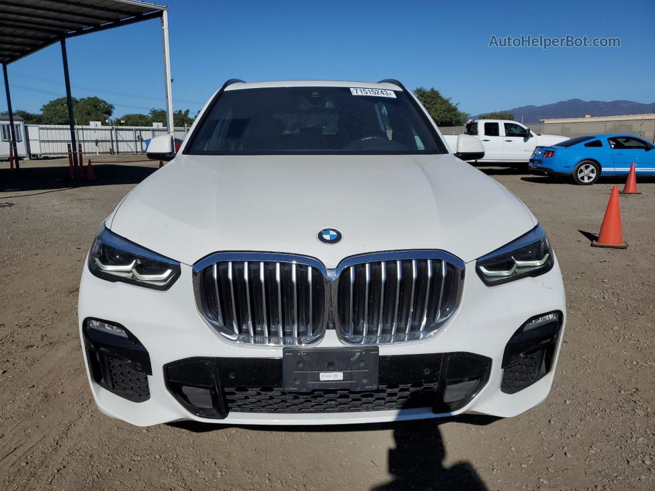 2020 Bmw X5 Xdrive40i White vin: 5UXCR6C04L9C68875