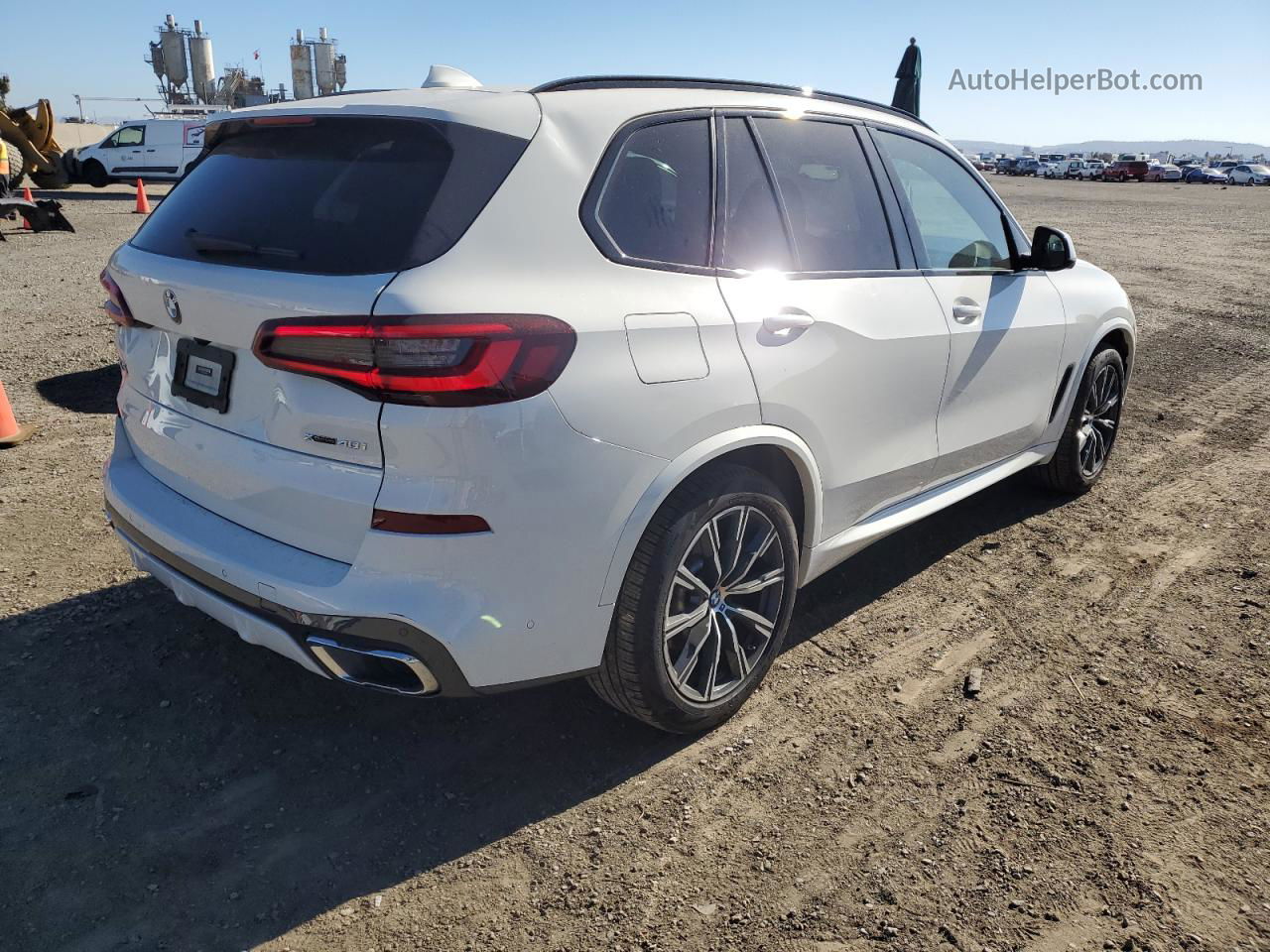 2020 Bmw X5 Xdrive40i White vin: 5UXCR6C04L9C68875