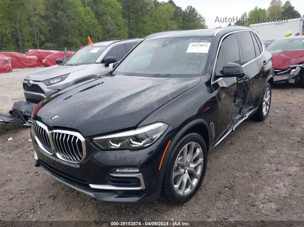 2020 Bmw X5 Xdrive40i Black vin: 5UXCR6C04L9C77446