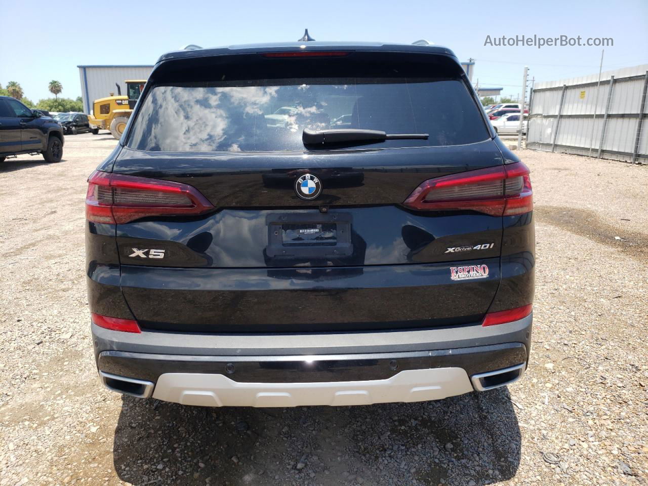 2020 Bmw X5 Xdrive40i Черный vin: 5UXCR6C04L9D63419