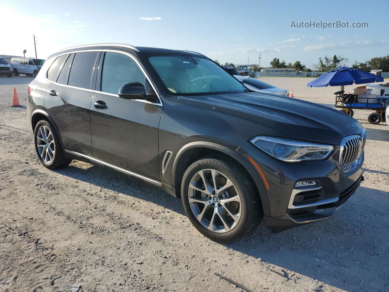 2020 Bmw X5 Xdrive40i Gray vin: 5UXCR6C04LLL65834