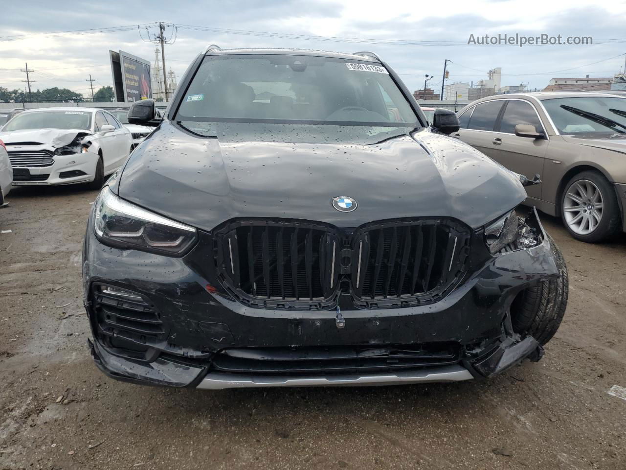 2020 Bmw X5 Xdrive40i Black vin: 5UXCR6C05L9B20265