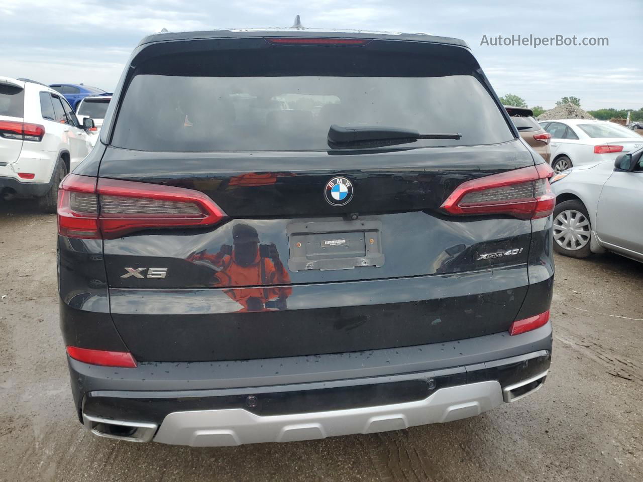 2020 Bmw X5 Xdrive40i Black vin: 5UXCR6C05L9B20265