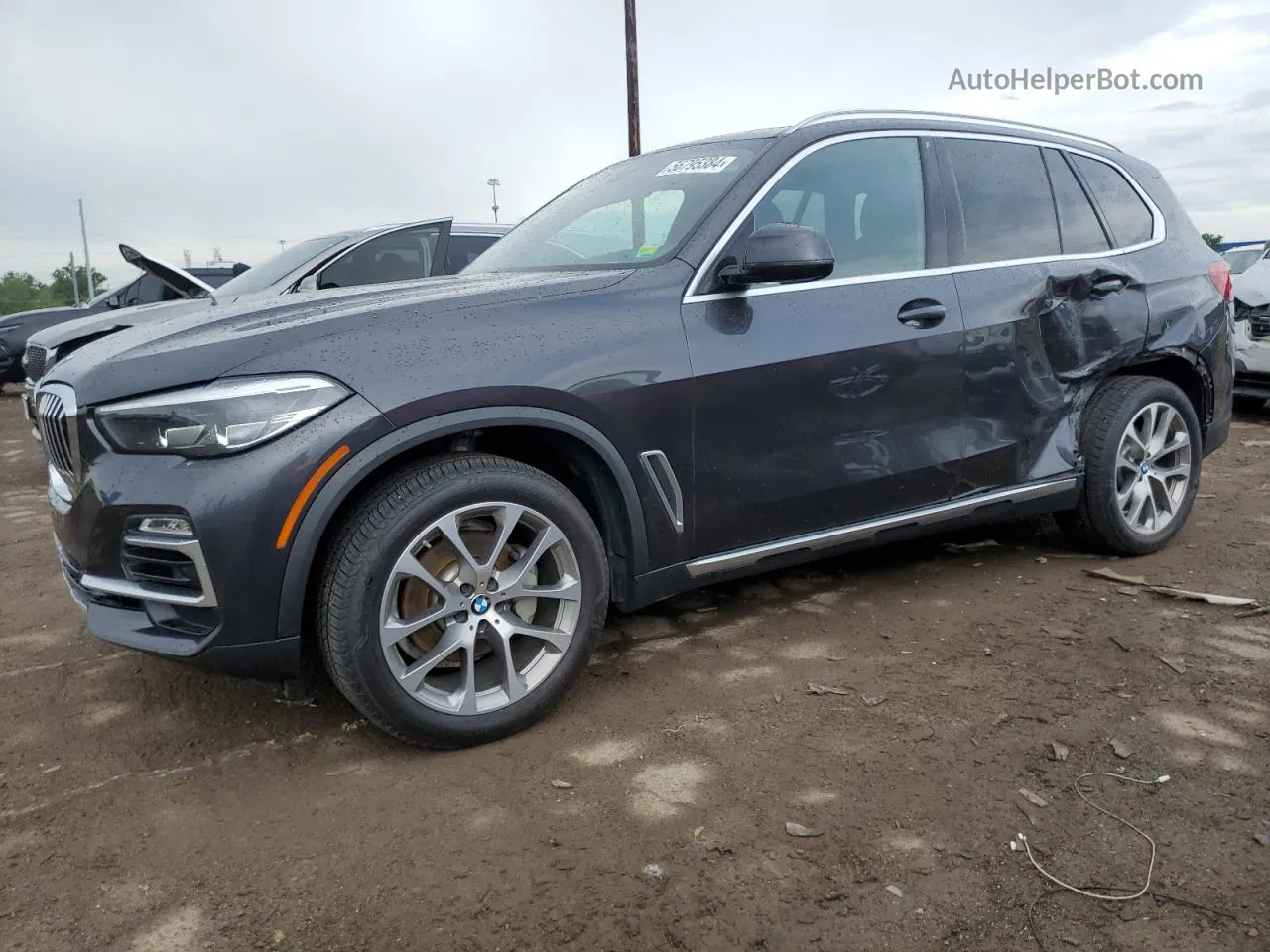 2020 Bmw X5 Xdrive40i Charcoal vin: 5UXCR6C05L9B69479