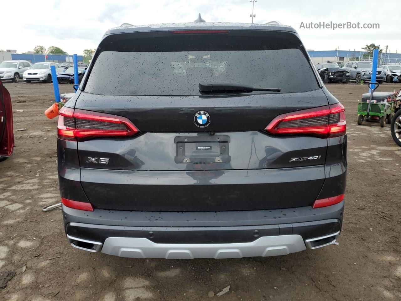 2020 Bmw X5 Xdrive40i Charcoal vin: 5UXCR6C05L9B69479