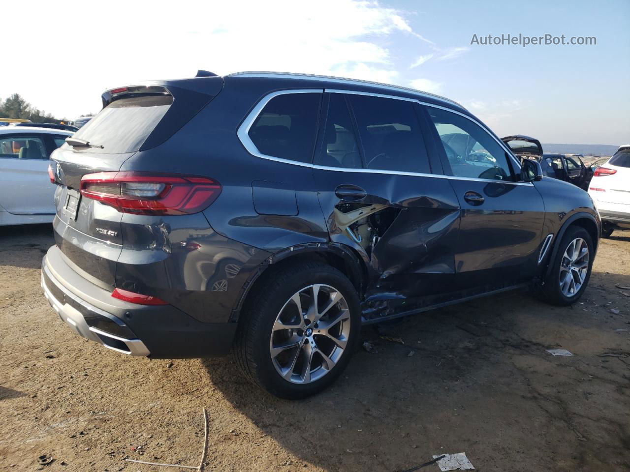 2020 Bmw X5 Xdrive40i Черный vin: 5UXCR6C05L9B81776