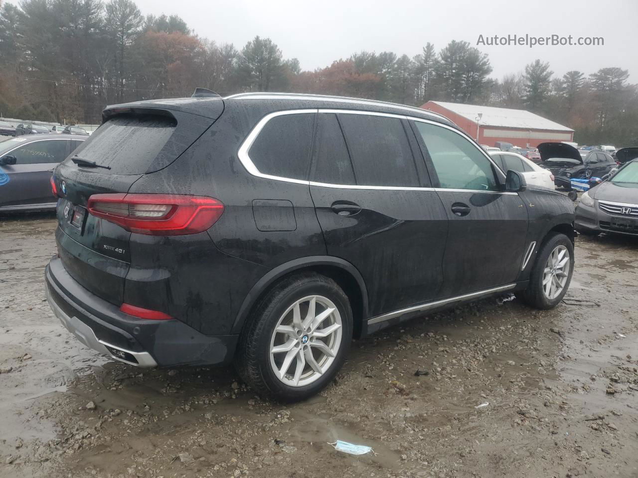 2020 Bmw X5 Xdrive40i Black vin: 5UXCR6C05L9B85925