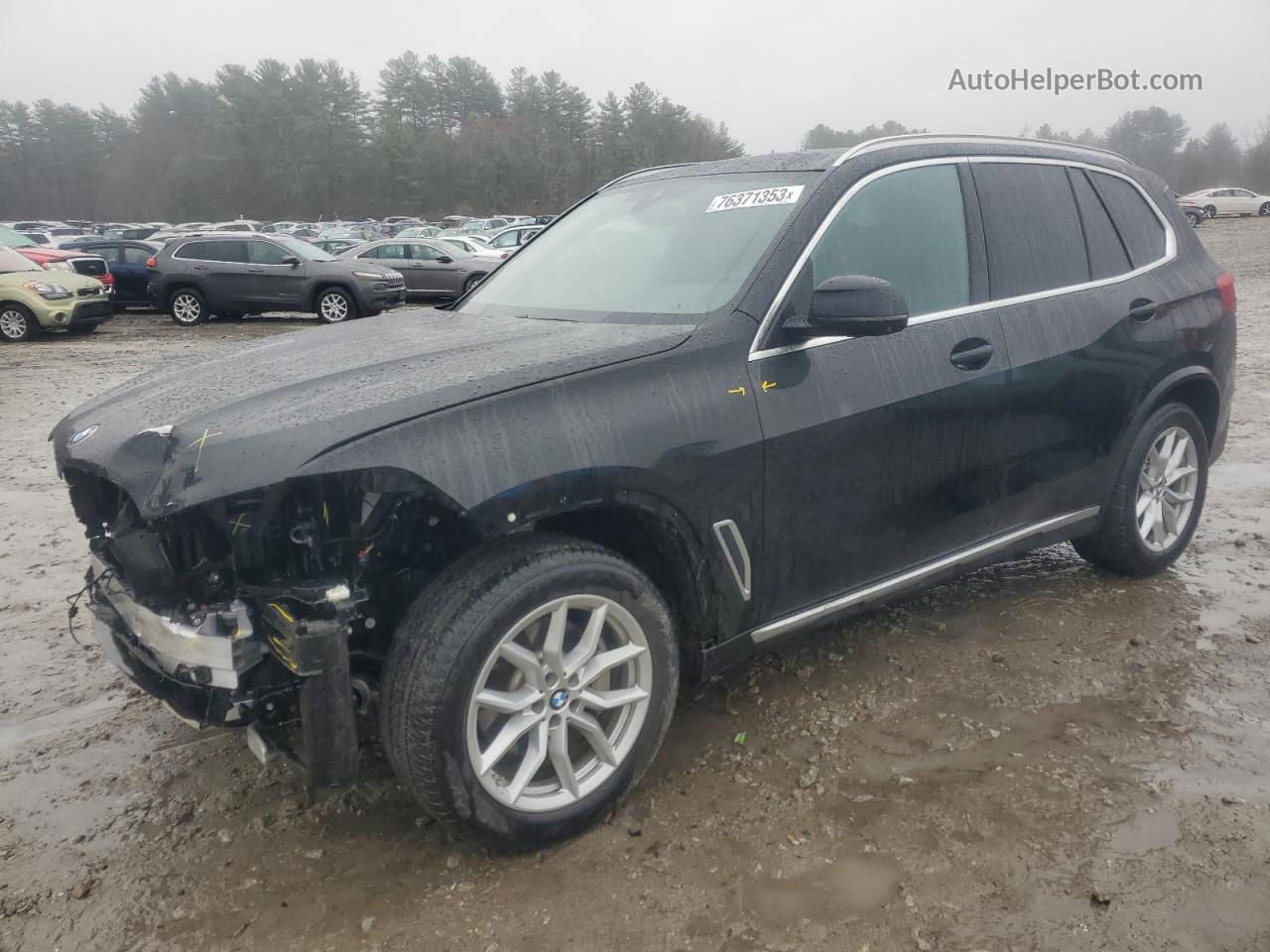 2020 Bmw X5 Xdrive40i Black vin: 5UXCR6C05L9B85925