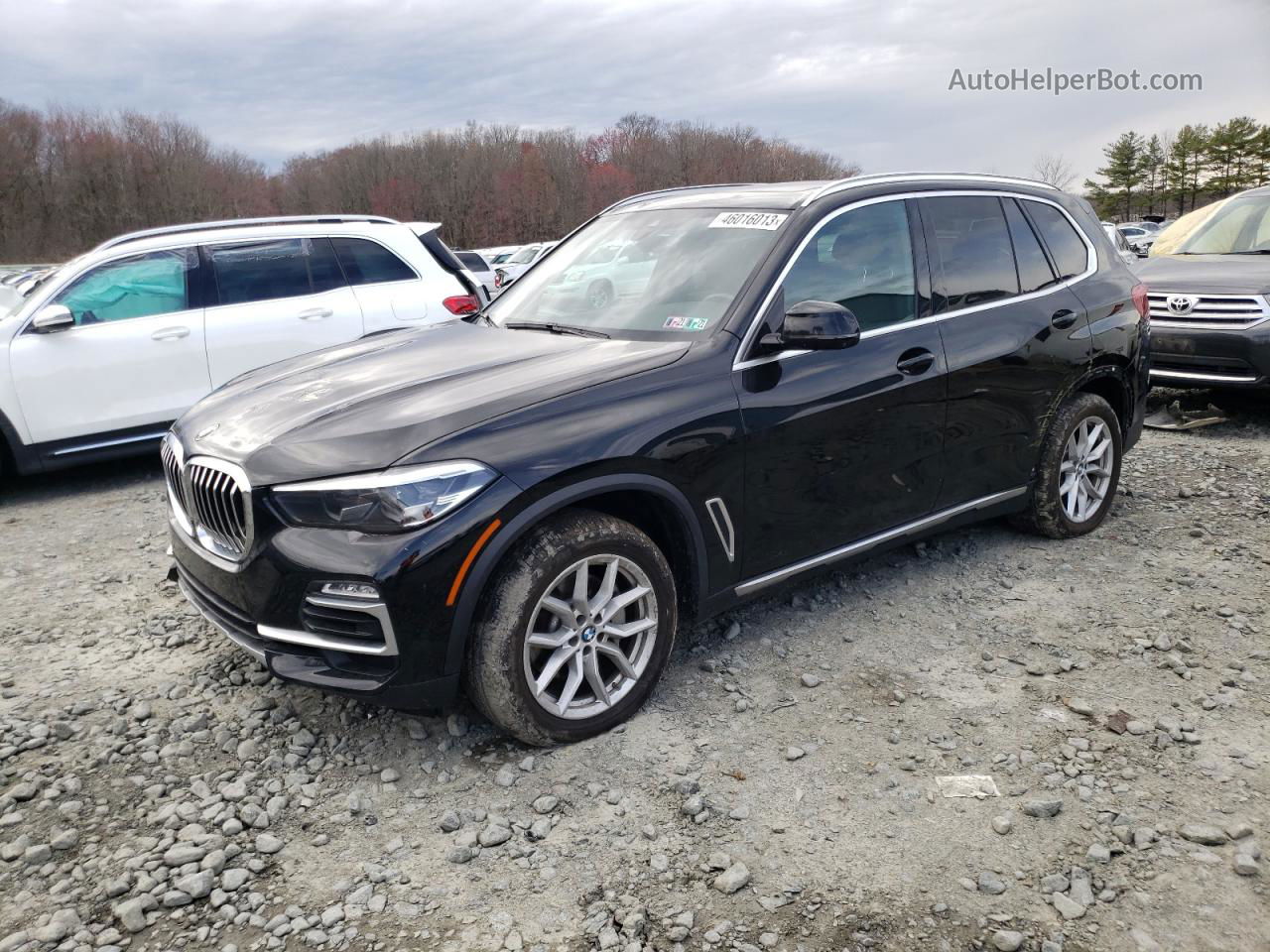 2020 Bmw X5 Xdrive40i Black vin: 5UXCR6C05L9B85939