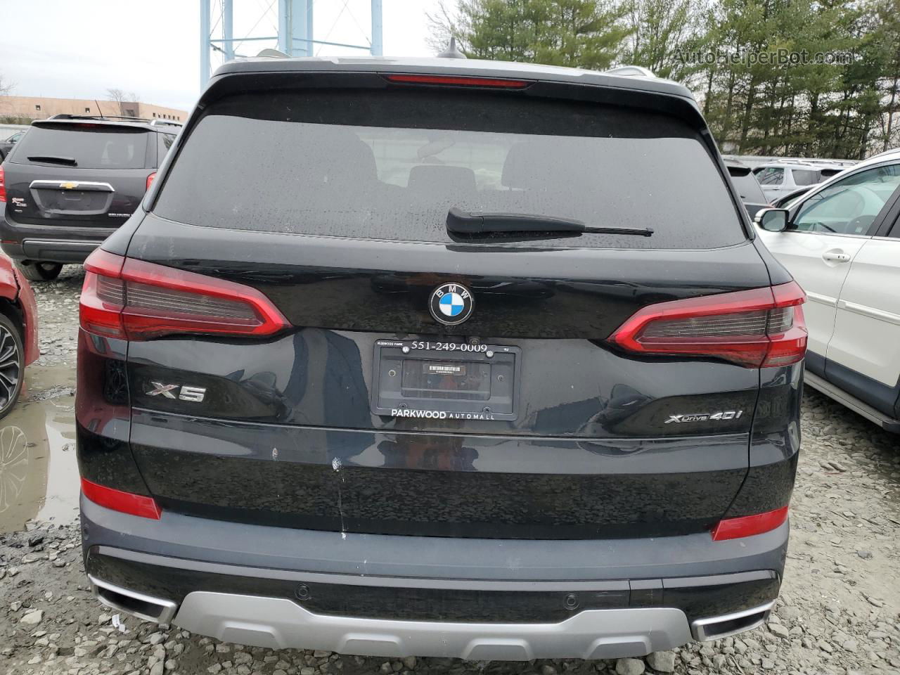 2020 Bmw X5 Xdrive40i Black vin: 5UXCR6C05L9B94401