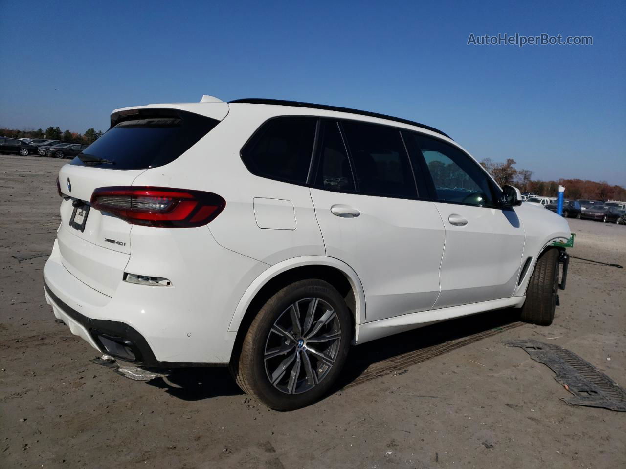 2020 Bmw X5 Xdrive40i White vin: 5UXCR6C05L9D46841