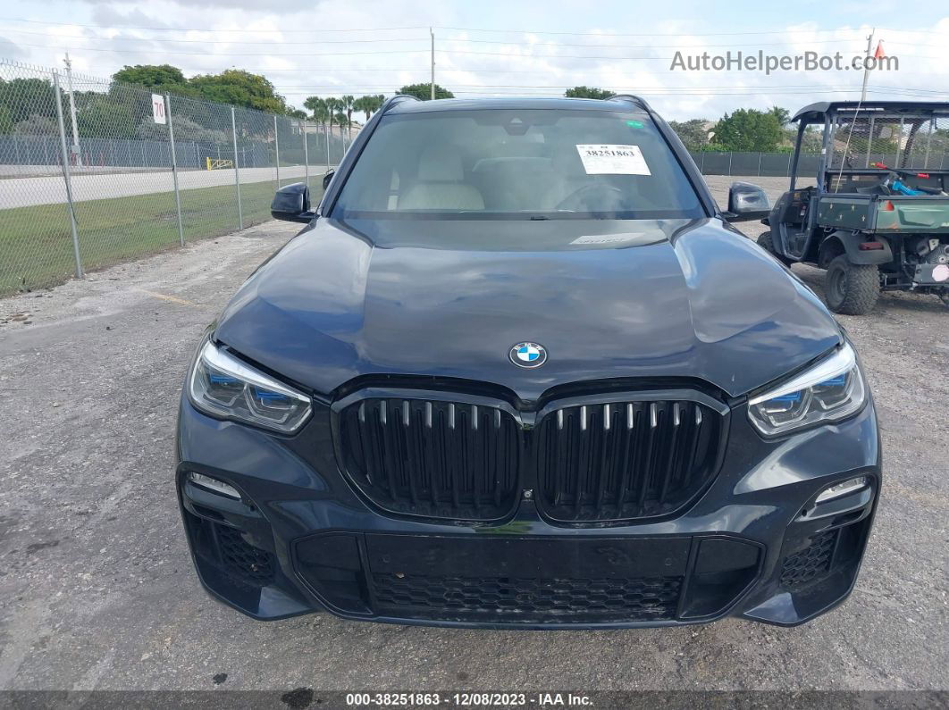 2020 Bmw X5 Xdrive40i Black vin: 5UXCR6C05LLL76082