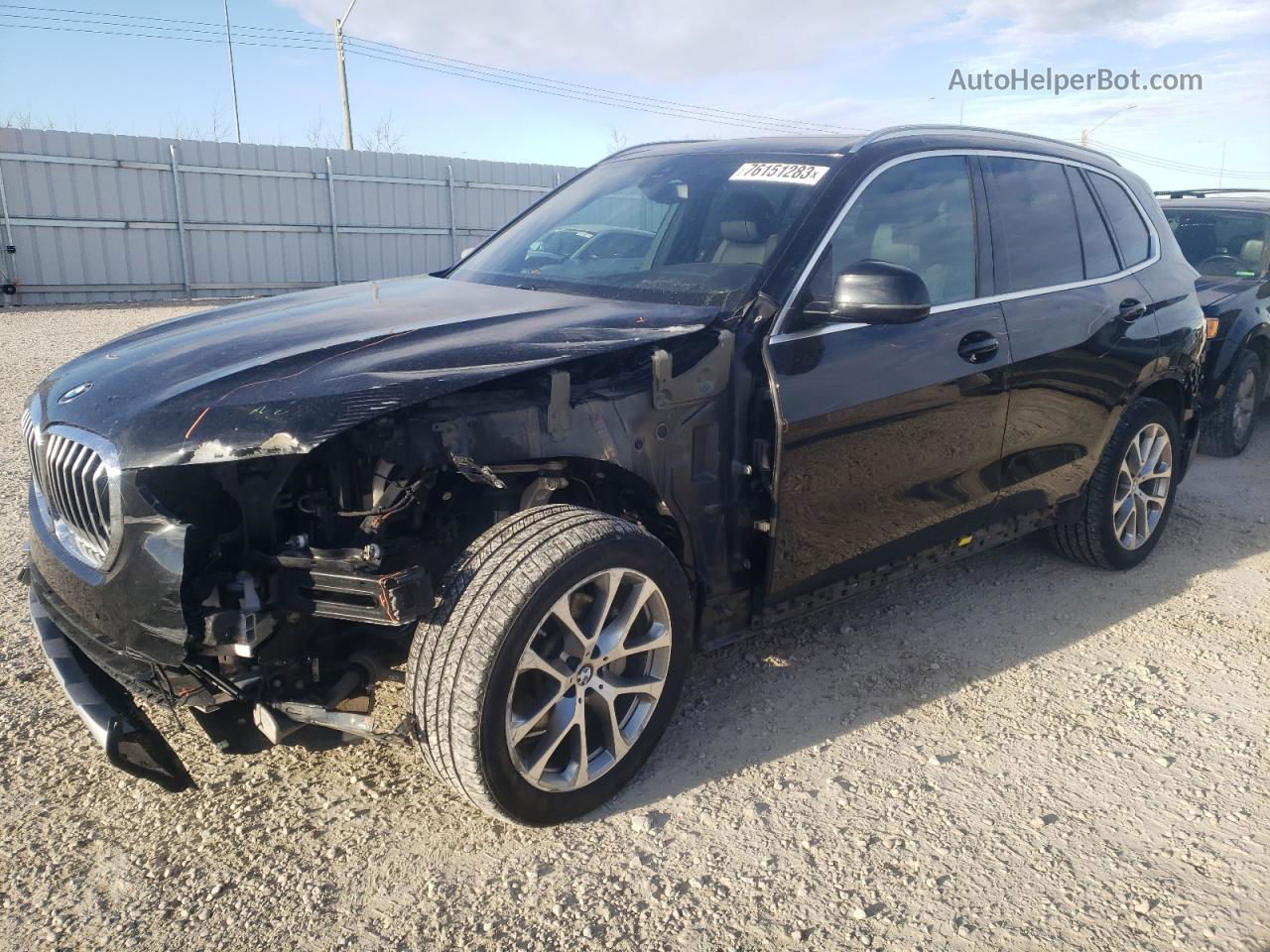 2020 Bmw X5 Xdrive40i Black vin: 5UXCR6C06L9B68762