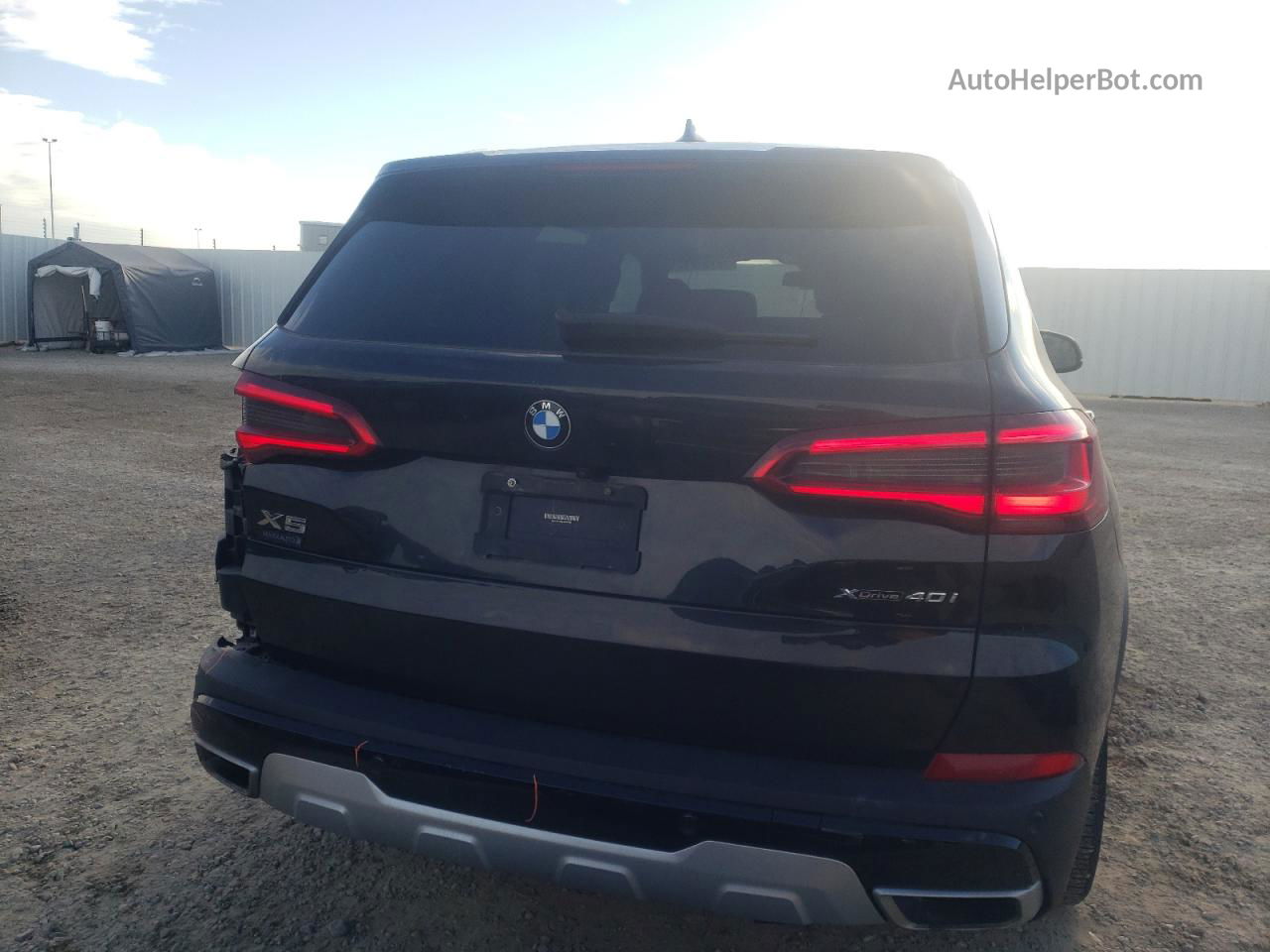 2020 Bmw X5 Xdrive40i Black vin: 5UXCR6C06L9B68762