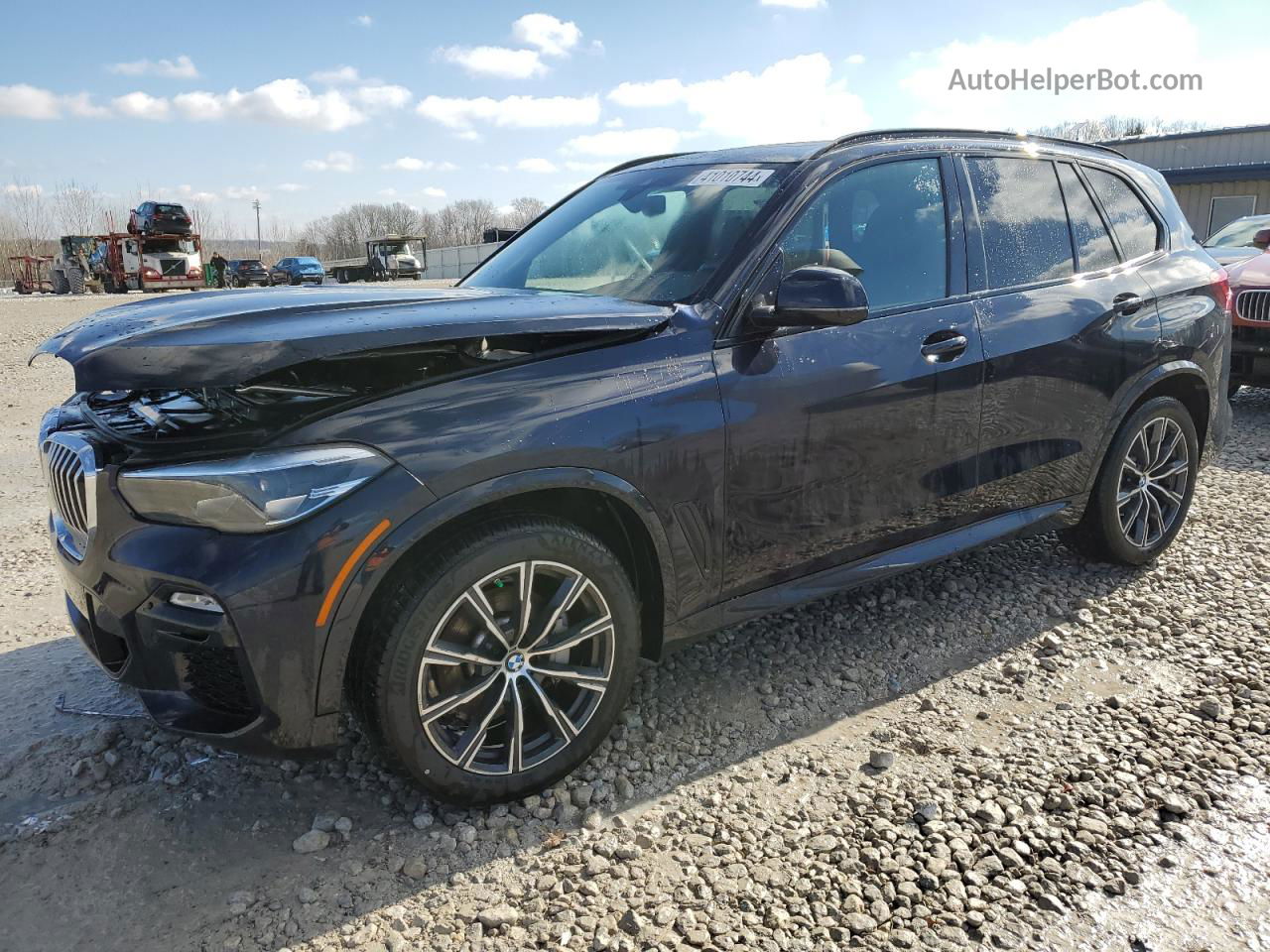 2020 Bmw X5 Xdrive40i Black vin: 5UXCR6C06L9C38194