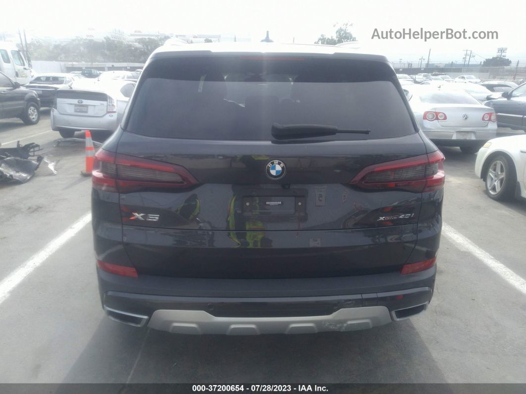 2020 Bmw X5 Xdrive40i Черный vin: 5UXCR6C06L9C40110