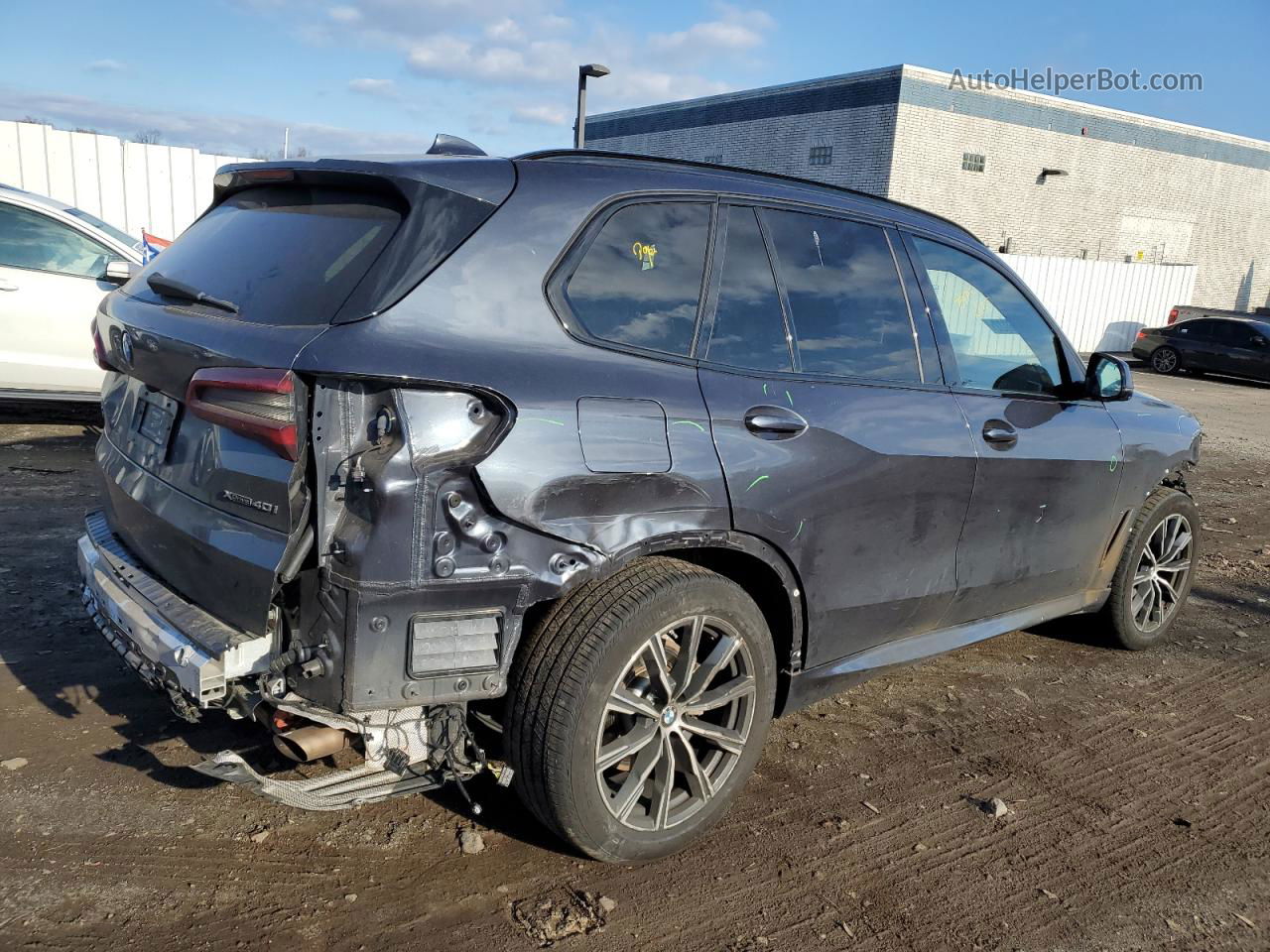 2020 Bmw X5 Xdrive40i Gray vin: 5UXCR6C06L9C94880