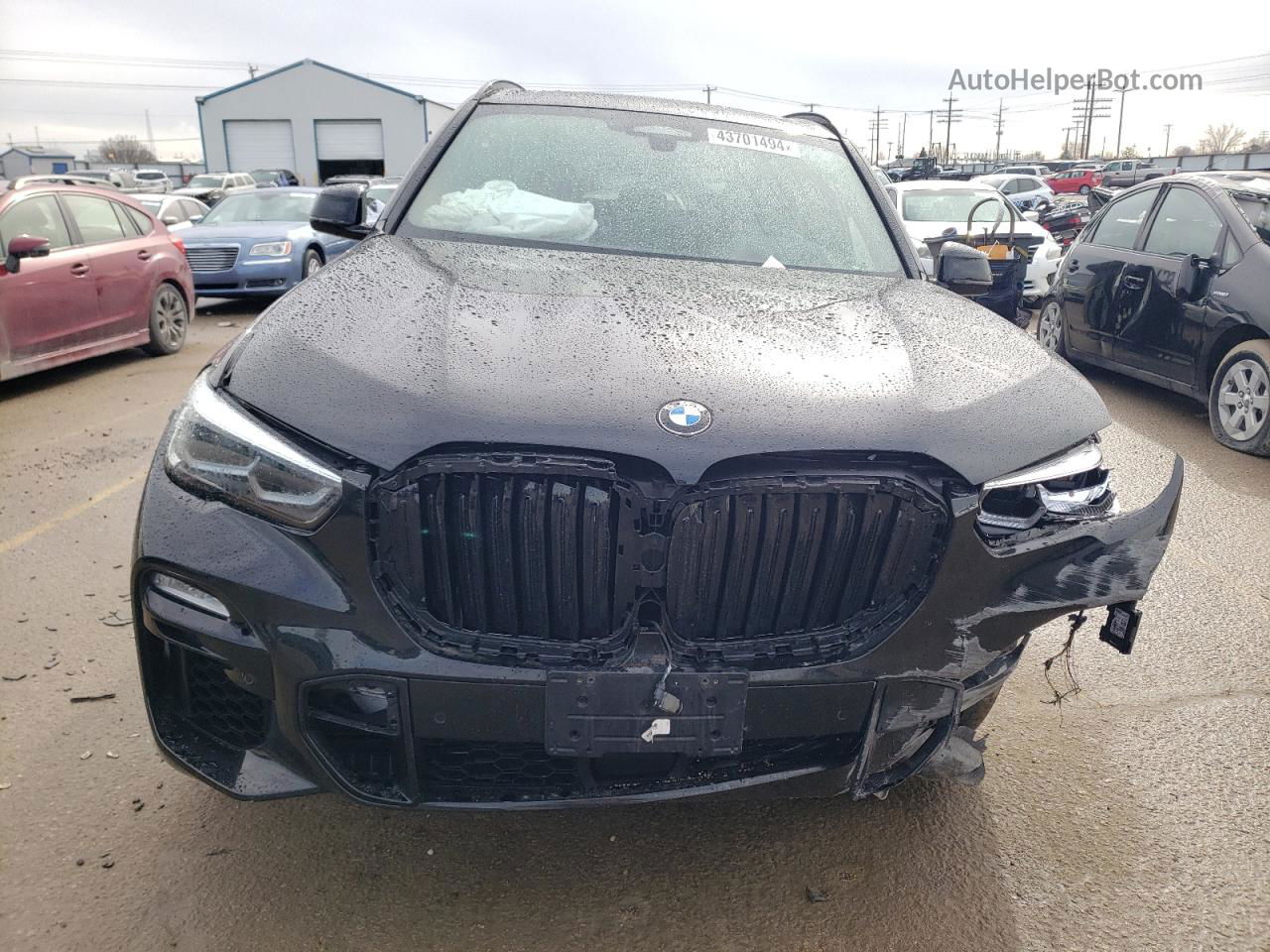 2020 Bmw X5 Xdrive40i Black vin: 5UXCR6C06L9D01911