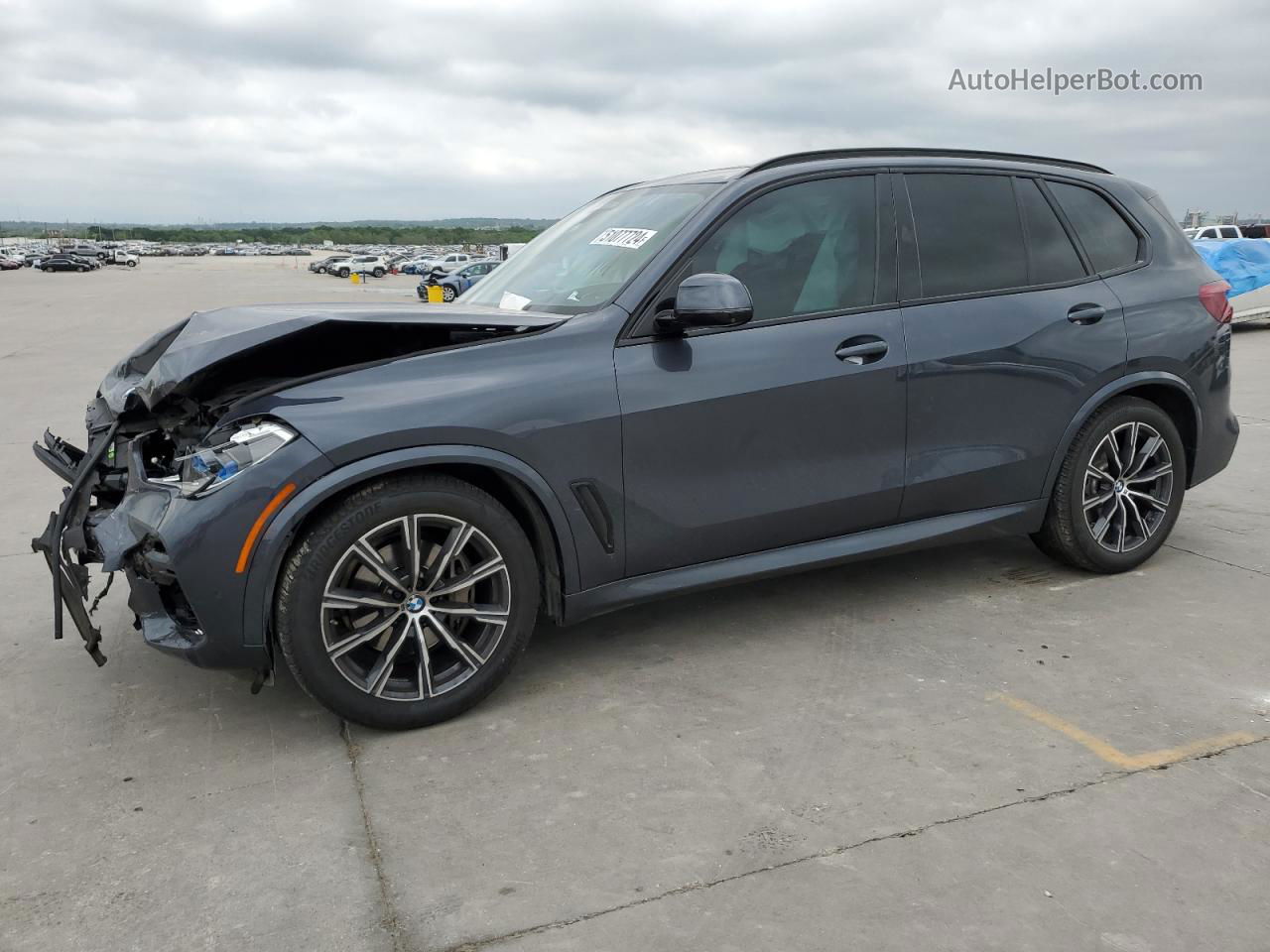 2020 Bmw X5 Xdrive40i Серый vin: 5UXCR6C06LLL75586