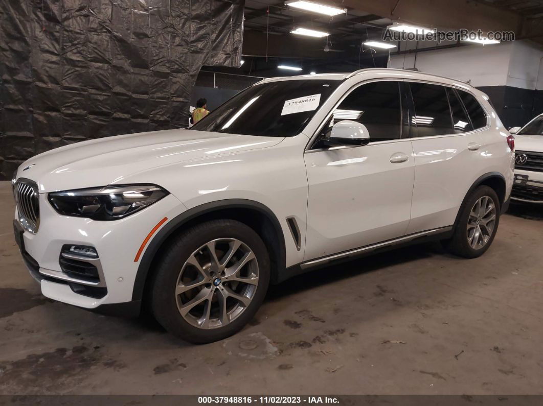 2020 Bmw X5 Xdrive40i White vin: 5UXCR6C07L9B89099