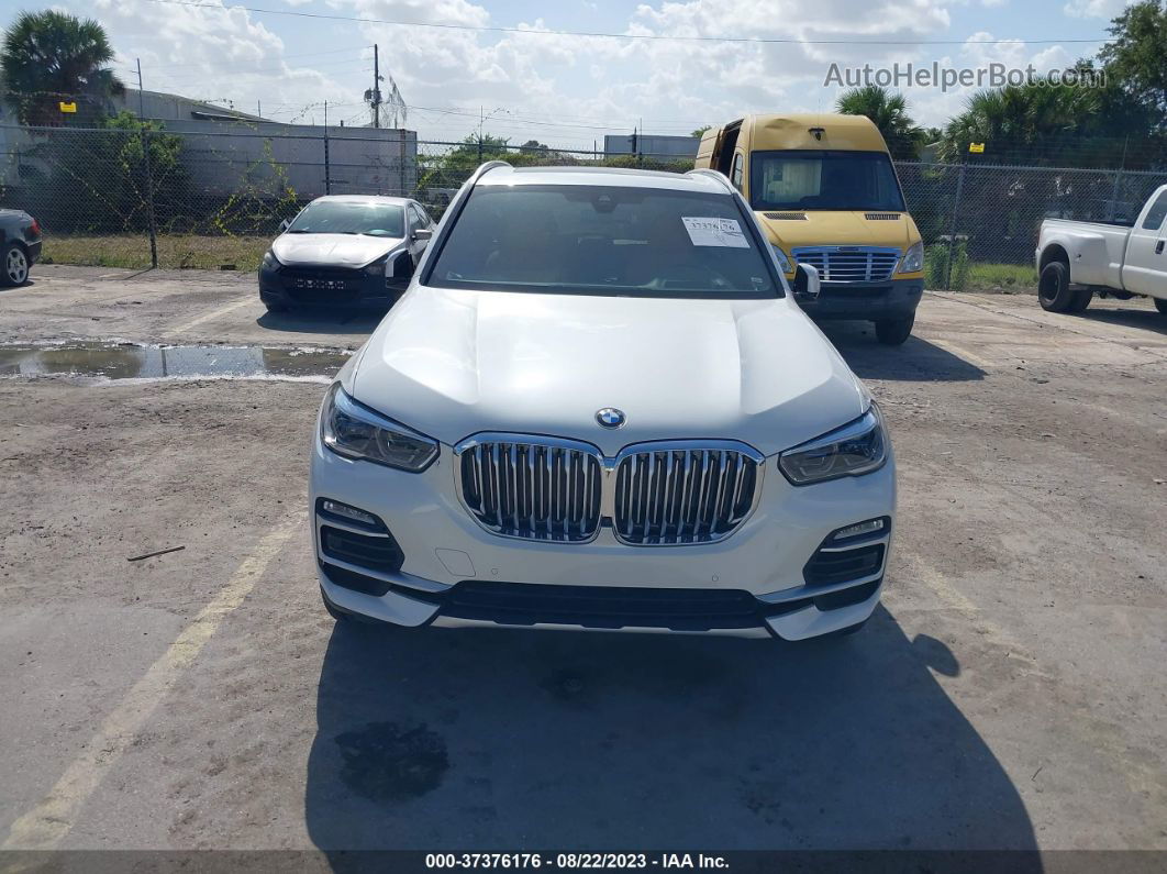 2020 Bmw X5 Xdrive40i White vin: 5UXCR6C07L9C33277