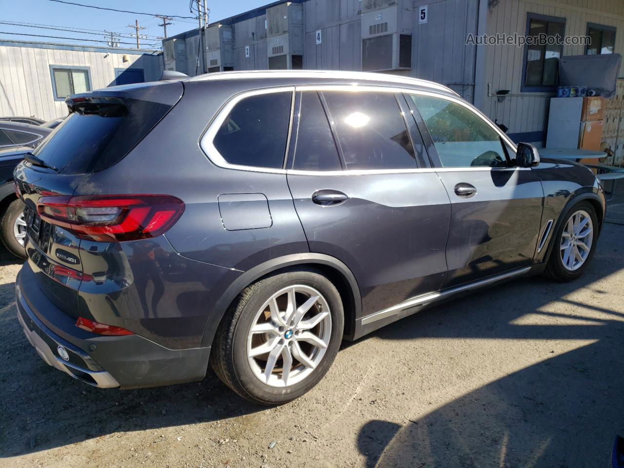 2020 Bmw X5 Xdrive40i Gray vin: 5UXCR6C07L9D21147