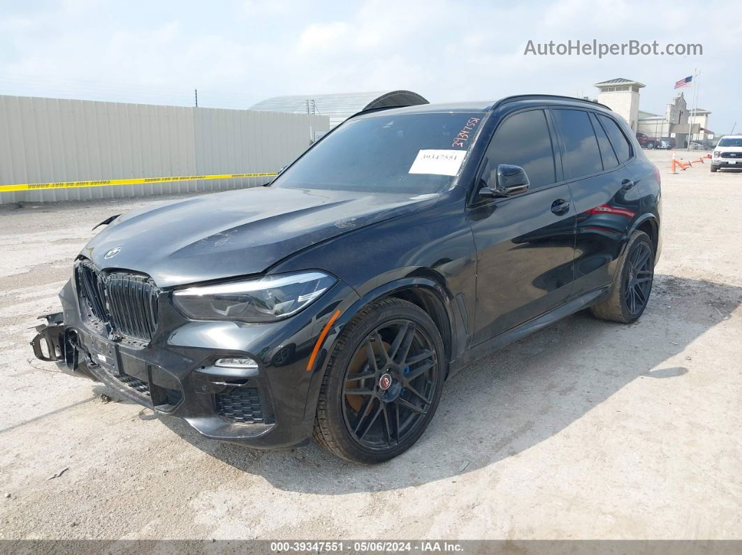 2020 Bmw X5 Xdrive40i Black vin: 5UXCR6C07LLL82854