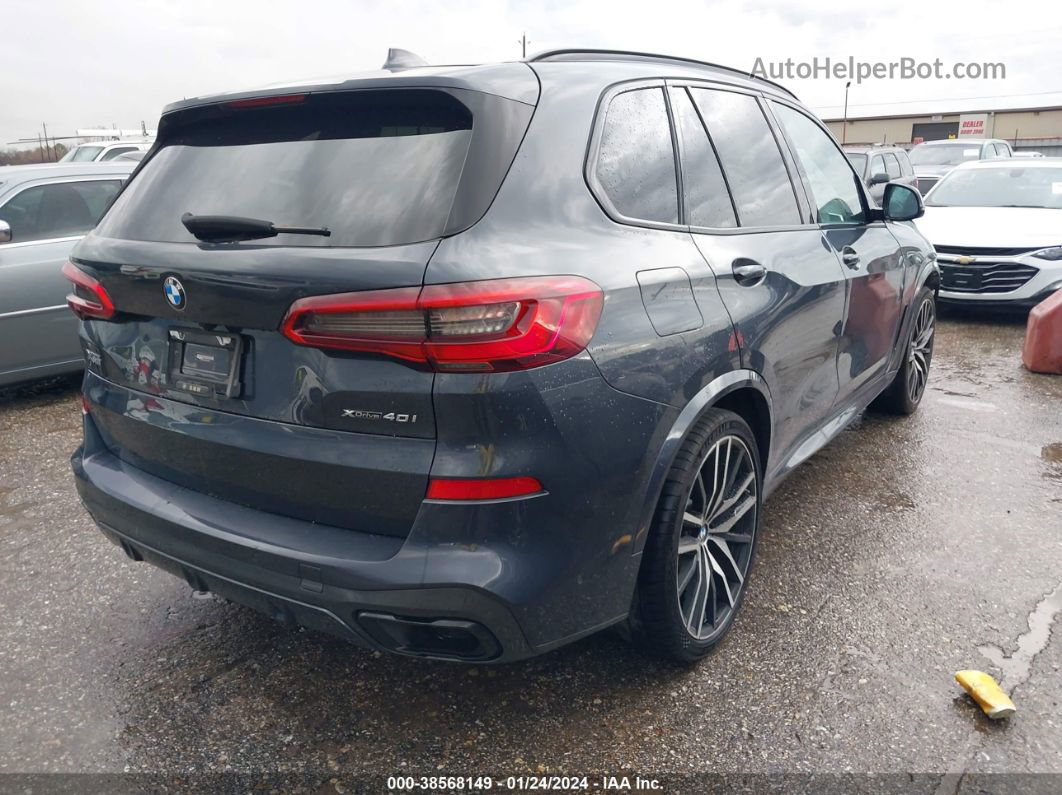 2020 Bmw X5 Xdrive40i Black vin: 5UXCR6C08L9B63305