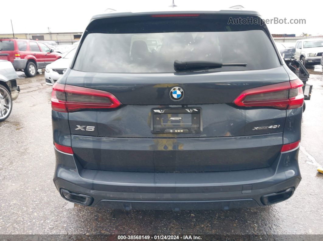 2020 Bmw X5 Xdrive40i Black vin: 5UXCR6C08L9B63305