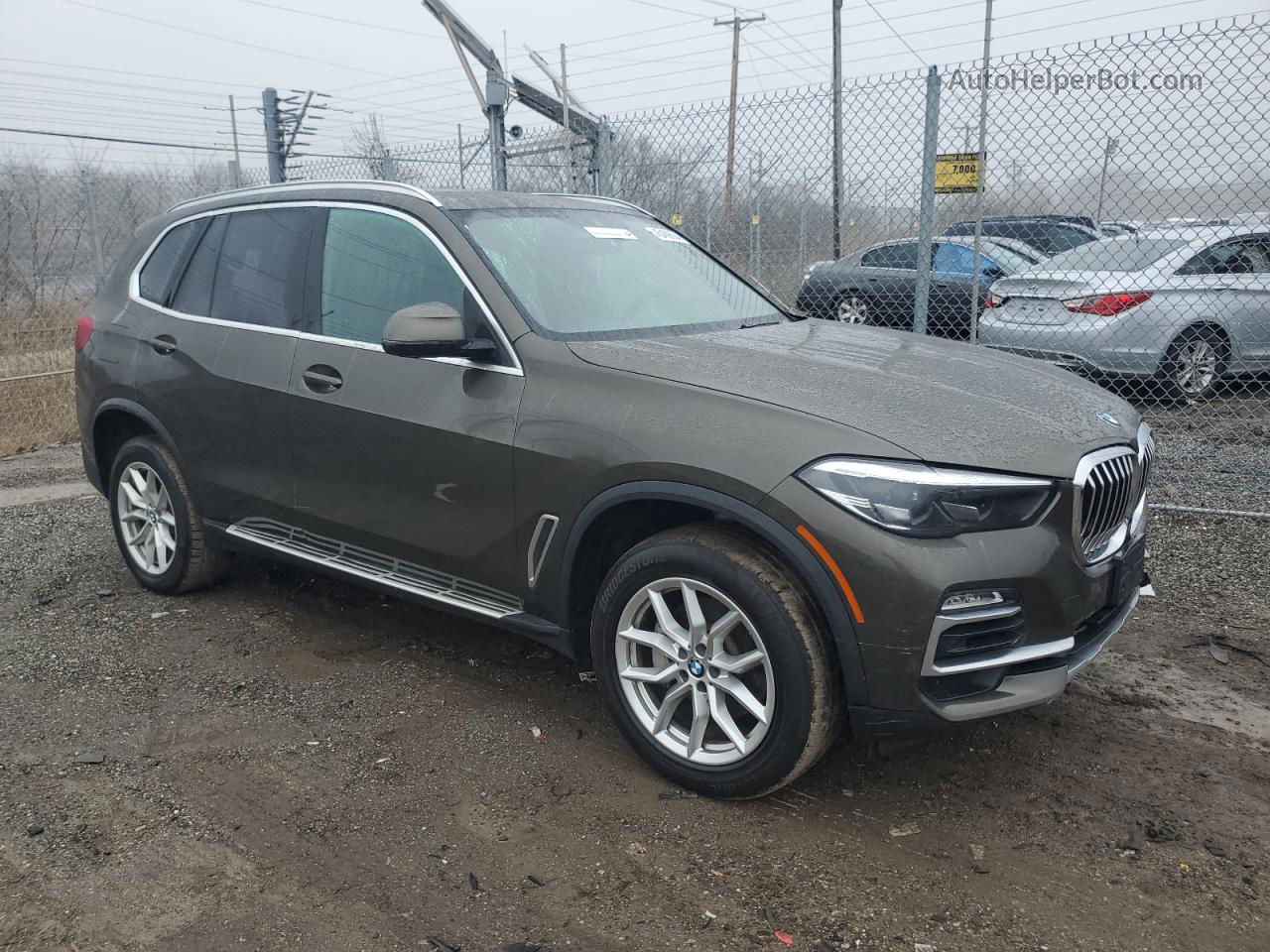 2020 Bmw X5 Xdrive40i Green vin: 5UXCR6C08L9C09859