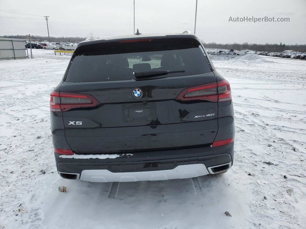 2020 Bmw X5 Xdrive40i Black vin: 5UXCR6C08L9C95173