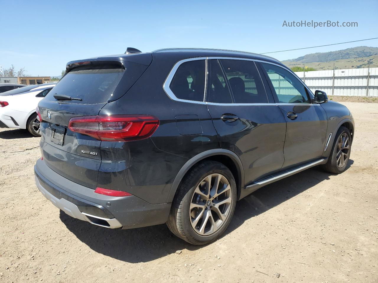 2020 Bmw X5 Xdrive40i Black vin: 5UXCR6C08LLL65383