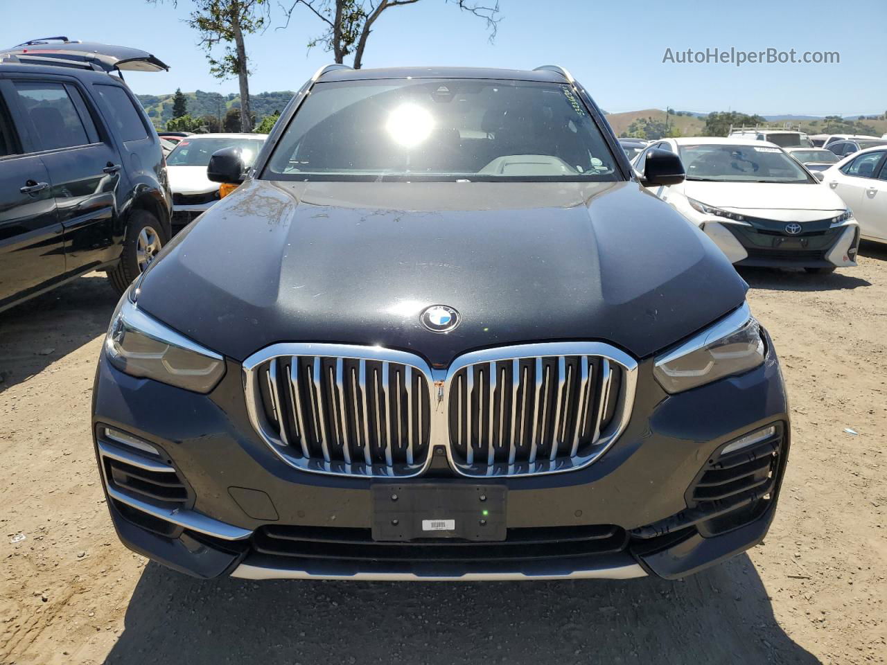 2020 Bmw X5 Xdrive40i Black vin: 5UXCR6C08LLL65383