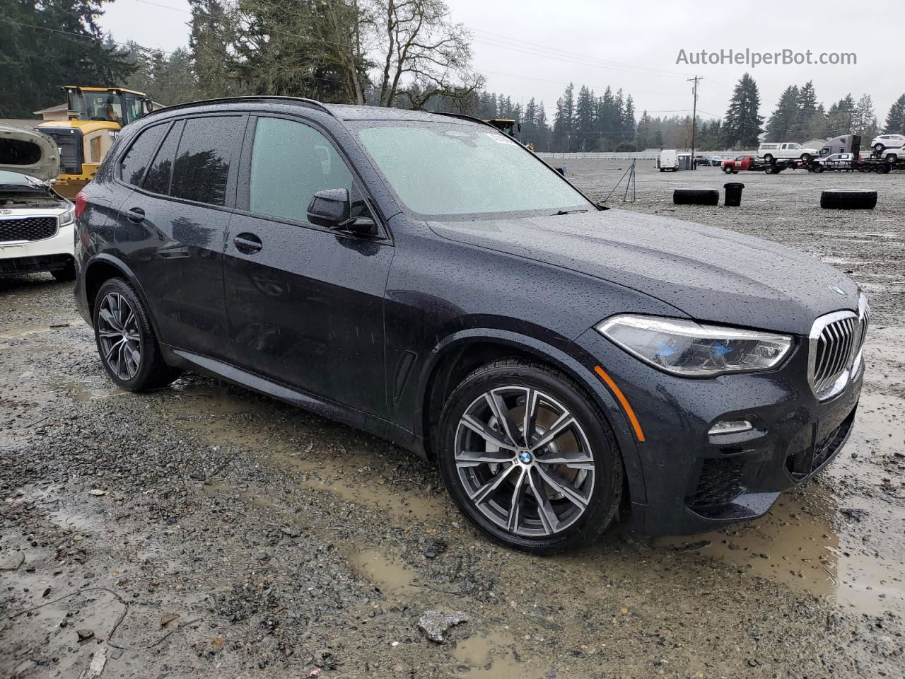 2020 Bmw X5 Xdrive40i Black vin: 5UXCR6C08LLL75881