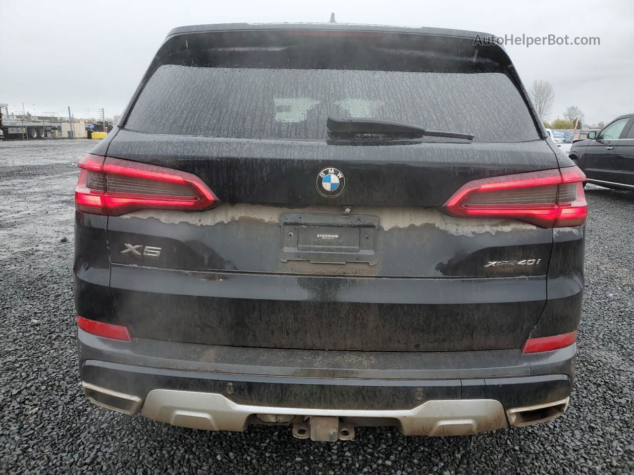 2020 Bmw X5 Xdrive40i Black vin: 5UXCR6C09L9B11214