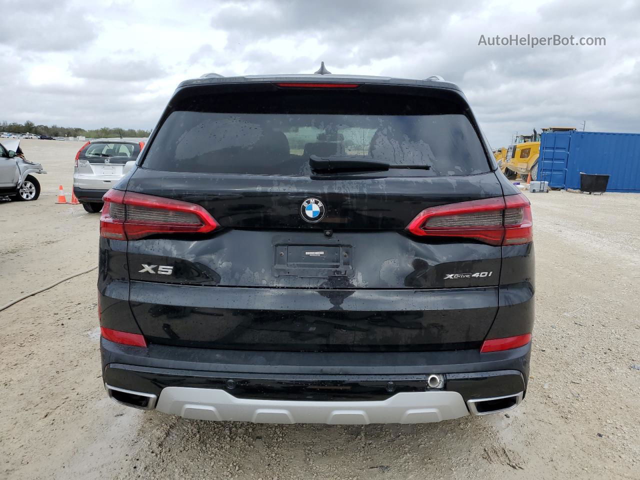 2020 Bmw X5 Xdrive40i Black vin: 5UXCR6C09L9B19362