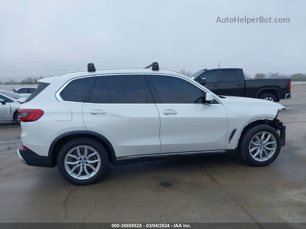 2020 Bmw X5 Xdrive40i White vin: 5UXCR6C09L9B27669