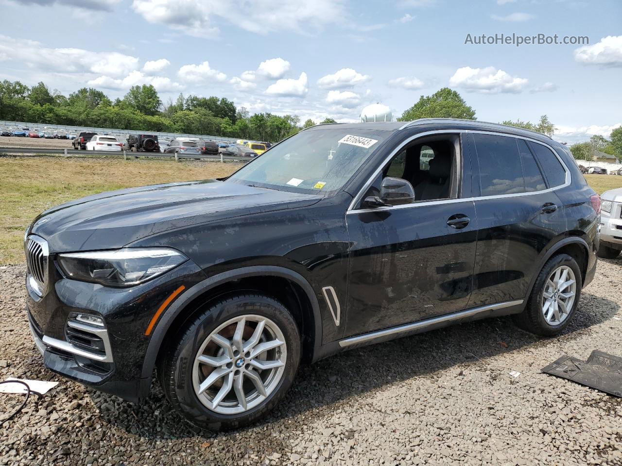 2020 Bmw X5 Xdrive40i Черный vin: 5UXCR6C09L9B63149