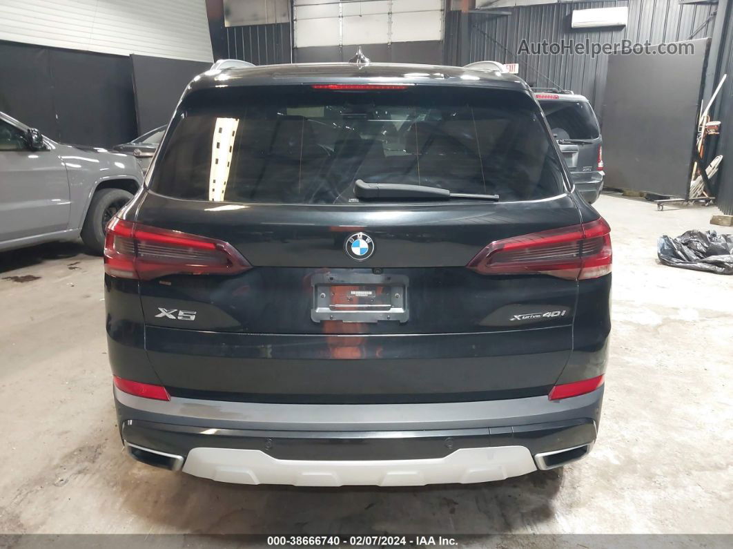 2020 Bmw X5 Xdrive40i Black vin: 5UXCR6C09L9C57273