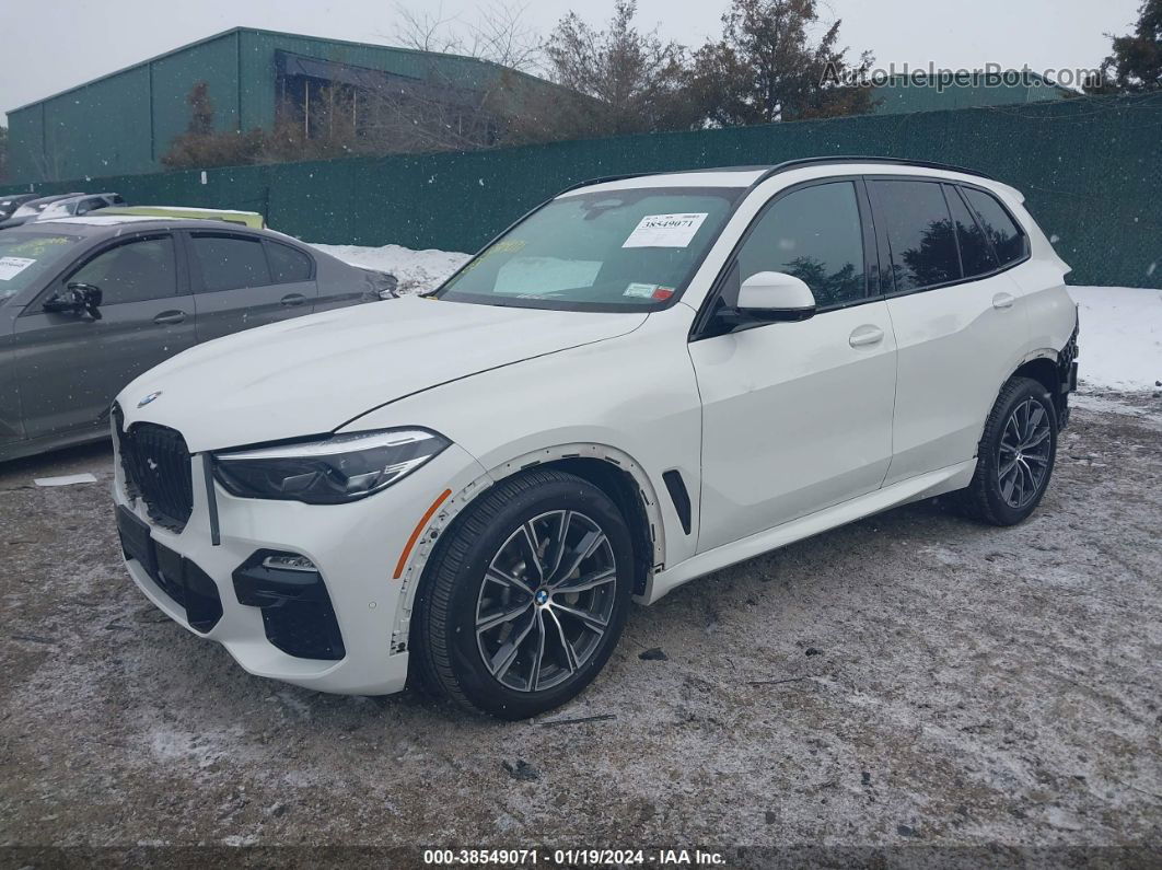 2020 Bmw X5 Xdrive40i White vin: 5UXCR6C0XL9B48353