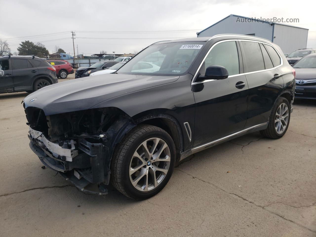 2020 Bmw X5 Xdrive40i Black vin: 5UXCR6C0XL9B75553