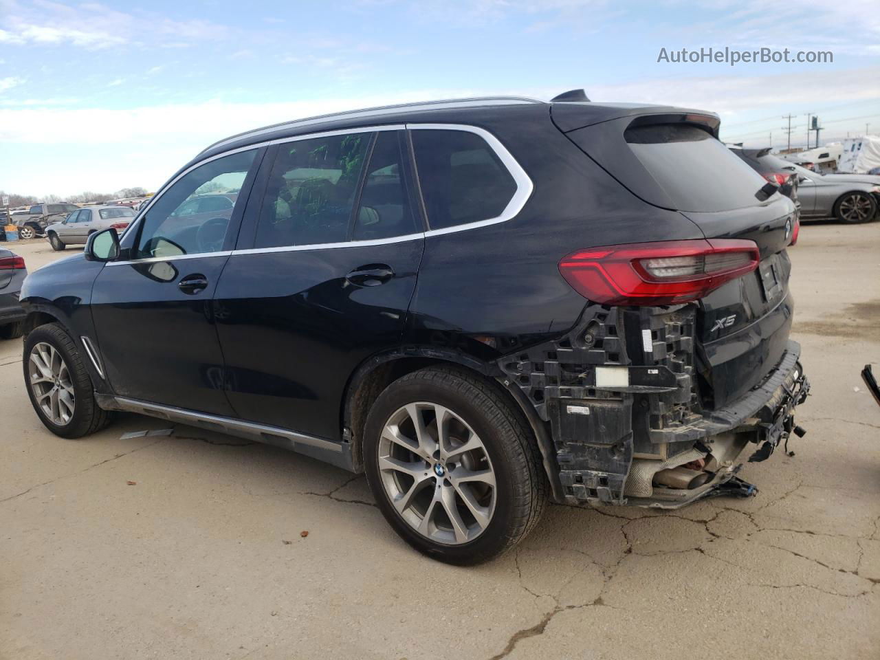 2020 Bmw X5 Xdrive40i Black vin: 5UXCR6C0XL9B75553