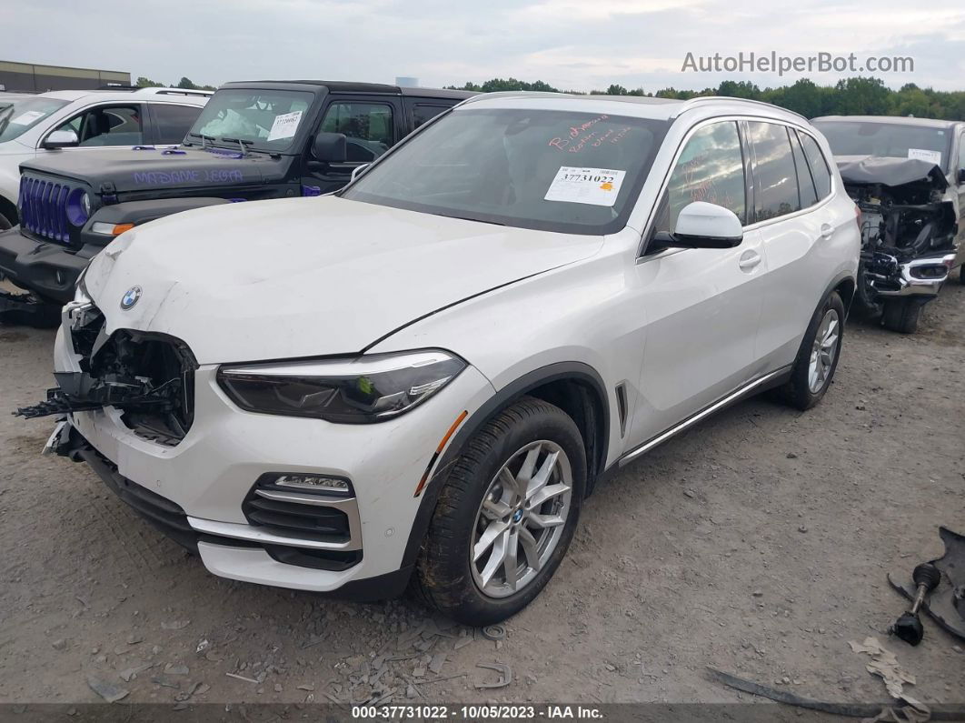 2020 Bmw X5 Xdrive40i White vin: 5UXCR6C0XLLL66082